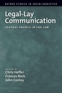 Cover: Legal-Lay Communication - Oxford University Press Inc
