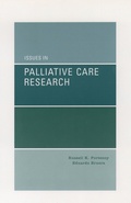 Cover: Issues in Palliative Care Research - OUP USA