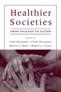 Cover: Healthier Societies - OUP eBook