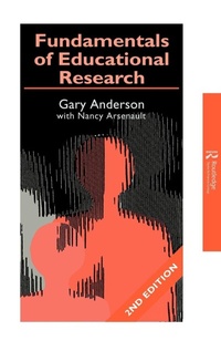 Enlarge image Cover: Fundamentals of Educational Research - Routledge Falmer