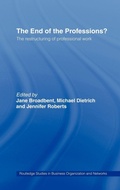 Cover: The End of the Professions? - Routledge