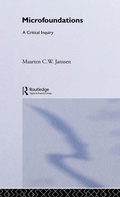 Cover: Microfoundations - Routledge