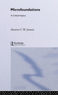 Enlarge image Cover: Microfoundations - Routledge
