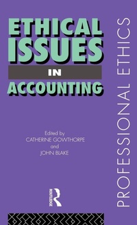 Enlarge image Cover: Ethical Issues in Accounting - Routledge
