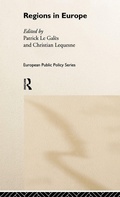 Cover: Regions in Europe - Routledge