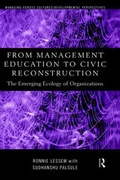 Cover: From Management Education to Civic Reconstruction - Routledge