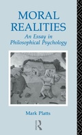Cover: Moral Realities - Routledge