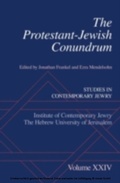 Cover: The Protestant-Jewish Conundrum - OUP eBook