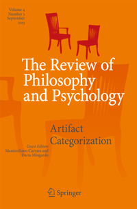 Abbildung von: Review of Philosophy and Psychology - Springer
