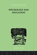 Cover: Psychology And Education - Routledge