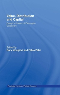 Enlarge image Cover: Value, Distribution and Capital - Routledge