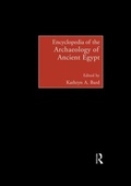 Cover: Encyclopedia of the Archaeology of Ancient Egypt - Routledge