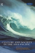 Cover: Culture and Society in the Asia-Pacific - Routledge