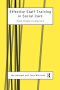Cover: Effective Staff Training in Social Care - Routledge