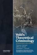 Cover: Vold's Theoretical Criminology - Oxford University Press Inc
