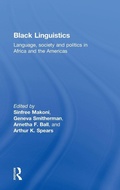 Cover: Black Linguistics - Routledge