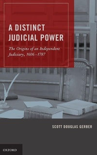 Enlarge image Cover: A Distinct Judicial Power - Oxford University Press Inc