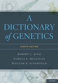 Cover: A Dictionary of Genetics - Oxford University Press Inc