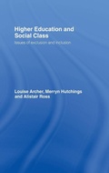 Cover: Higher Education and Social Class - Routledge
