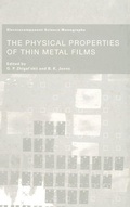 Cover: The Physical Properties of Thin Metal Films - CRC Press