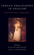 Cover: Indian Philosophy in English - Oxford University Press Inc