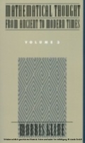 Cover: Mathematical Thought From Ancient to Modern Times, Volume 3 - OUP USA
