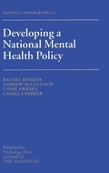 Cover: Developing a National Mental Health Policy - Psychology Press Ltd