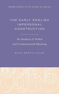 Cover: The Early English Impersonal Construction - Oxford University Press Inc
