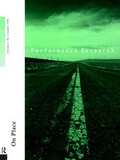 Cover: Performance Research: On Place - Routledge