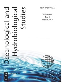 Abbildung von: Oceanological and Hydrobiological Studies - De Gruyter