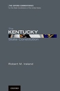 Cover: The Kentucky State Constitution - Oxford University Press Inc