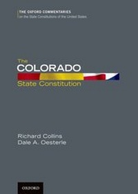 Enlarge image Cover: The Colorado State Constitution - Oxford University Press Inc