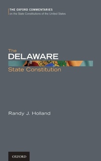 Enlarge image Cover: The Delaware State Constitution - Oxford University Press Inc