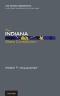 Cover: The Indiana State Constitution - Oxford University Press Inc