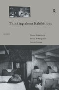 Cover: Thinking About Exhibitions - Routledge