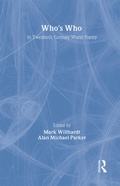 Cover: Who's Who in Twentieth Century World Poetry - Routledge