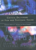 Cover: Critical Dictionary of Film and Television Theory - Routledge