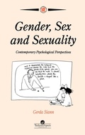 Cover: Gender, Sex and Sexuality - Taylor & Francis