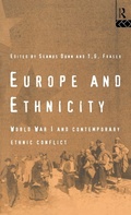 Cover: Europe and Ethnicity - Routledge