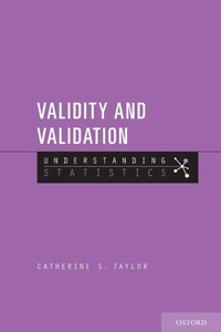 Enlarge image Cover: Validity and Validation - Oxford University Press Inc
