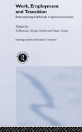 Cover: Work, Employment and Transition - Routledge