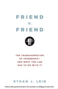 Cover: Friend v. Friend - OUP eBook