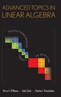 Cover: Advanced Topics in Linear Algebra - Oxford University Press Inc