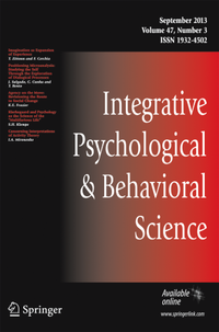 Abbildung von: Integrative Psychological and Behavioral Science - Springer