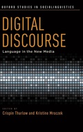 Cover: Digital Discourse - Oxford University Press Inc