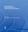 Cover: International Encyclopedia of Environmental Politics - Routledge