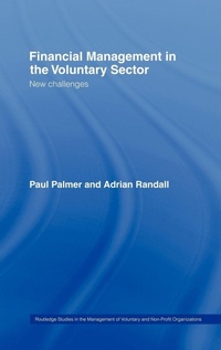 Enlarge image Cover: Financial Management in the Voluntary Sector - Routledge