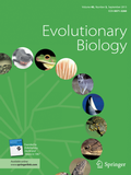 Abbildung von: Evolutionary Biology - Springer