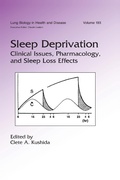 Cover: Sleep Deprivation - CRC Press