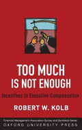 Cover: Too Much Is Not Enough - Oxford University Press Inc